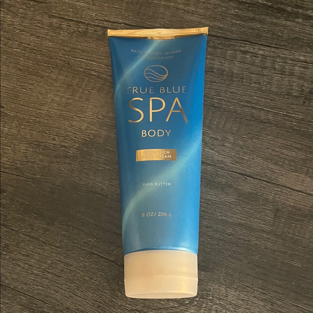Bath and Body Works True Blue Spa Body Cream